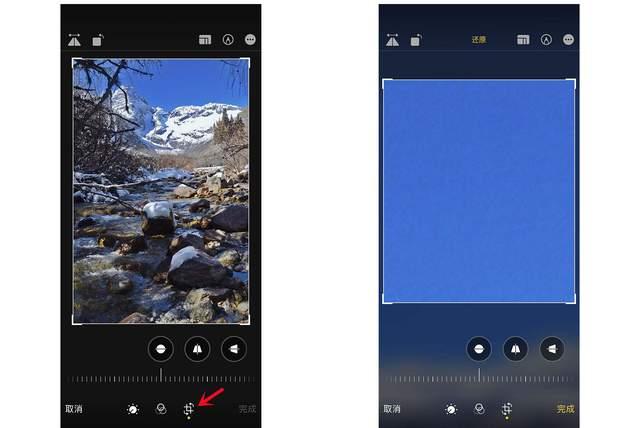 广安苹果手机维修分享iPhone手机如何使用裁剪功能隐藏照片 