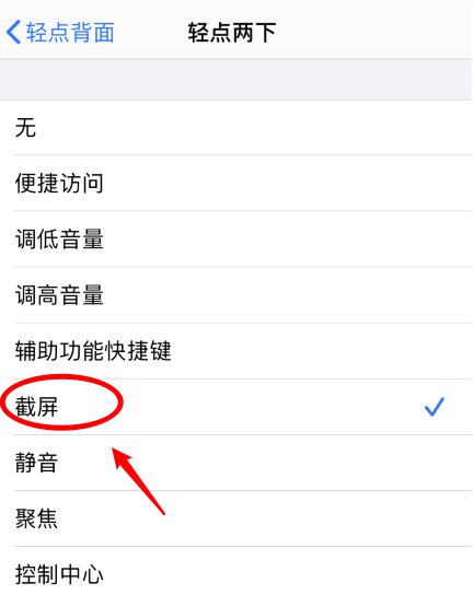 广安苹果手机维修分享iPhone12如何启用双击截屏 